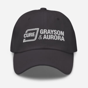 Cure Grayson & Aurora | Embroidered Dad Hat (Adult)
