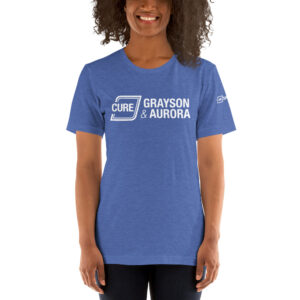 Cure Grayson & Aurora | Unisex T-Shirt (Adult) - White Lettering