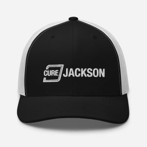 Cure Jackson | Embroidered Trucker Cap