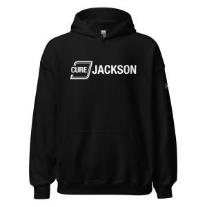 Cure Jackson | Unisex Hoodie (Adult) - White Lettering