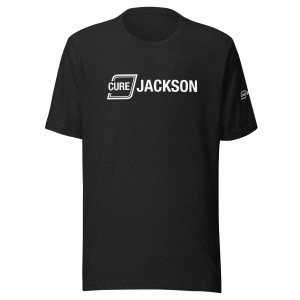Cure Jackson | Unisex T-Shirt (Adult) - White Lettering